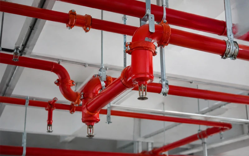 Industrial Fire Suppression Installation