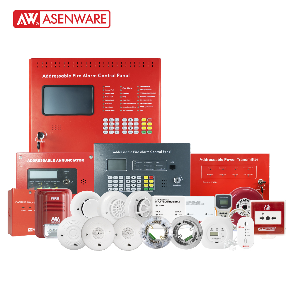  Addressable Fire Alarm Control Panel