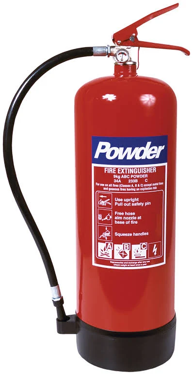 6kg ABC dry powder fire extinguisher is a multi-purpose, stored-pressure safety device designed to combat Class A (solid combustibles), Class B (flammable liquids), Class C (gases)